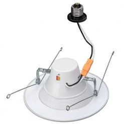 5 in./6 in. Selectable Integrated LED Recessed Trim Downlight 800 Lumens Color Changing CCT 2700K 3000K 4000K Dimmable by ETi -ETi Sales eti recessed lighting trims 53186401 1d 1000