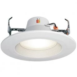 5 in./6 in. Selectable Integrated LED Recessed Trim Downlight 800 Lumens Color Changing CCT 2700K 3000K 4000K Dimmable by ETi -ETi Sales eti recessed lighting trims 53186401 66 1000