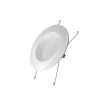 5 in./6 in. 2700K Warm White Integrated LED Recessed Trim Downlight 670 Lumens Wet Rated Dimmable (4-Pack) by ETi