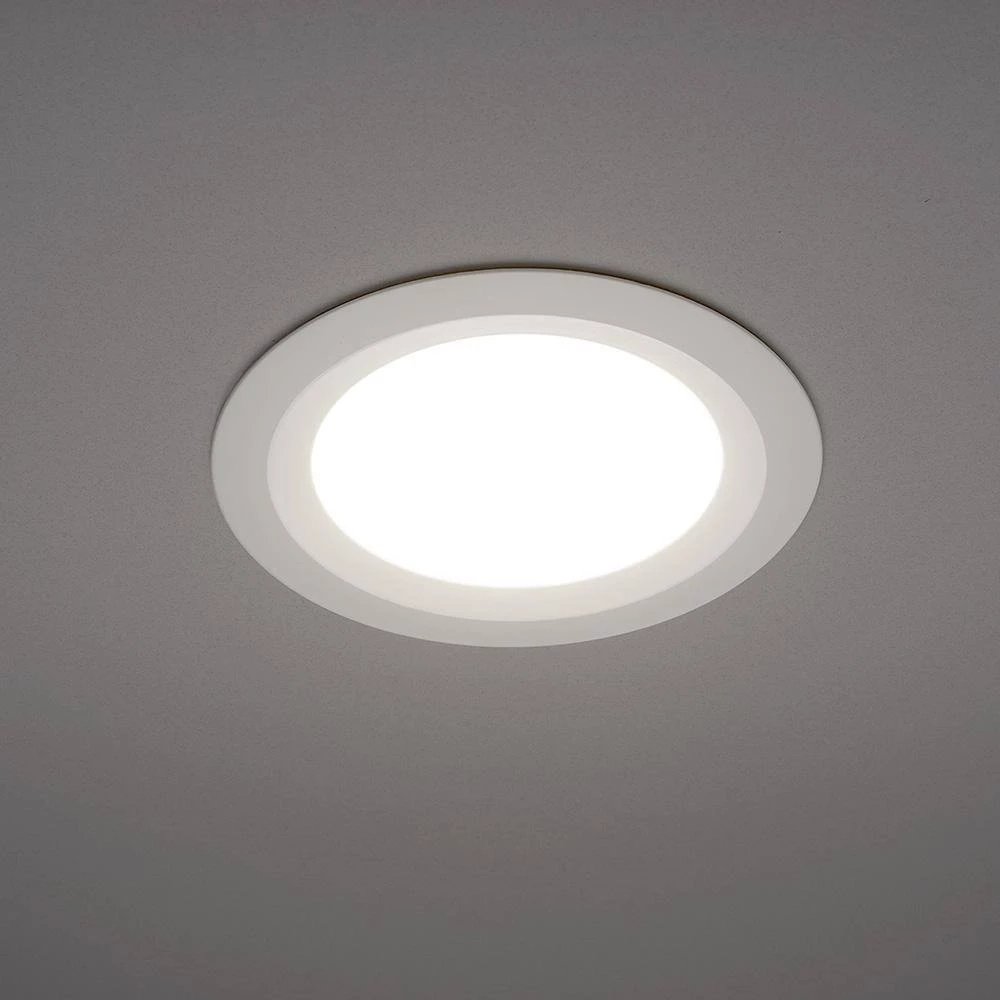 6 in. Low Profile Canless Selectable Integrated LED Recessed Light Trim 900 Lumens Dimmable Wet Rated (12-Pack) by ETi 6 6 in. Low Profile Canless Selectable Integrated LED Recessed Light Trim 900 Lumens Dimmable Wet Rated (12-Pack) by ETi - Image 6