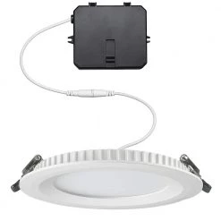 5 in. Canless New Construction Remodel Selectable Integrated LED Recessed Trim Light 900 Lumens Wet Rated by ETi -ETi Sales eti recessed lighting trims 53807211 fa 1000