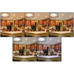 6 in. Canless Selectable CCT LED Recessed Light Trim Integrated Junction Box 2-Way Mounting Recessed Boxless 880 Lumens by ETi -ETi Sales eti recessed lighting trims 538421020 c3 1000