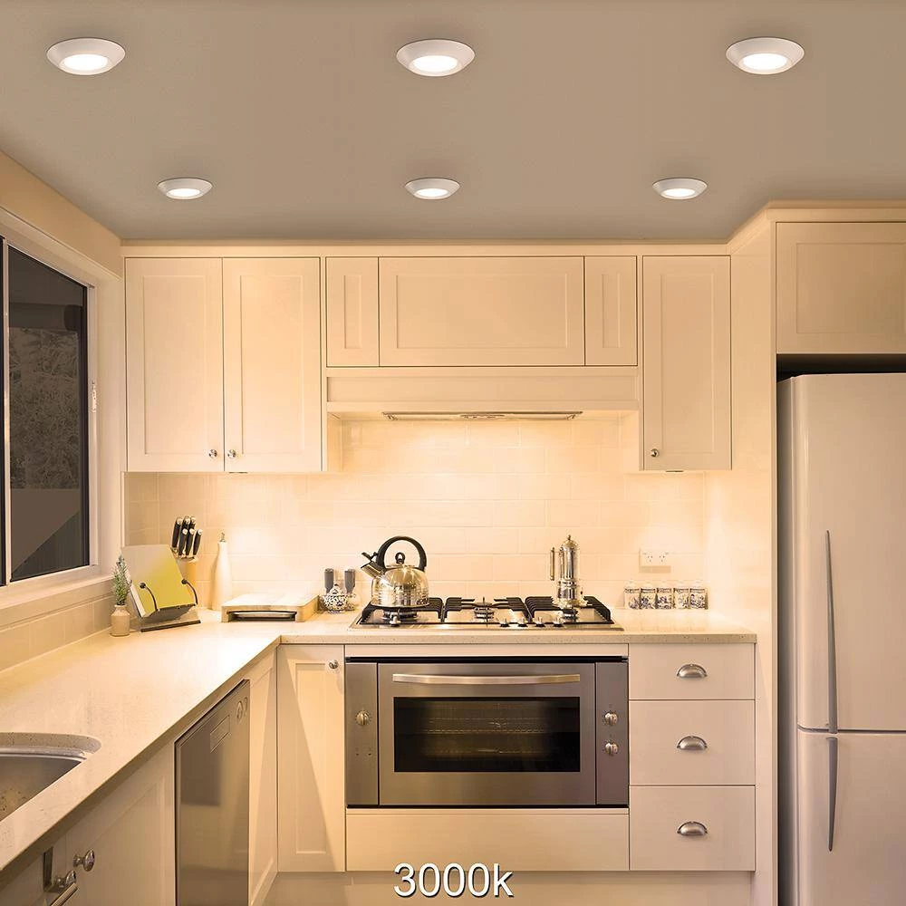 Disk Light Kit 5 in./6 in. 3000K Integrated LED Recessed Light Trim with Oil Rubbed Bronze Trim Cover (2-Pack) by ETi 8 Disk Light Kit 5 in./6 in. 3000K Integrated LED Recessed Light Trim with Oil Rubbed Bronze Trim Cover (2-Pack) by ETi - Image 8