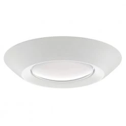 5 in./6 in. Selectable CCT Integrated LED Recessed Light Trim Disk Light 1500 Lumens Mount to Recessed Can or J-Box by ETi