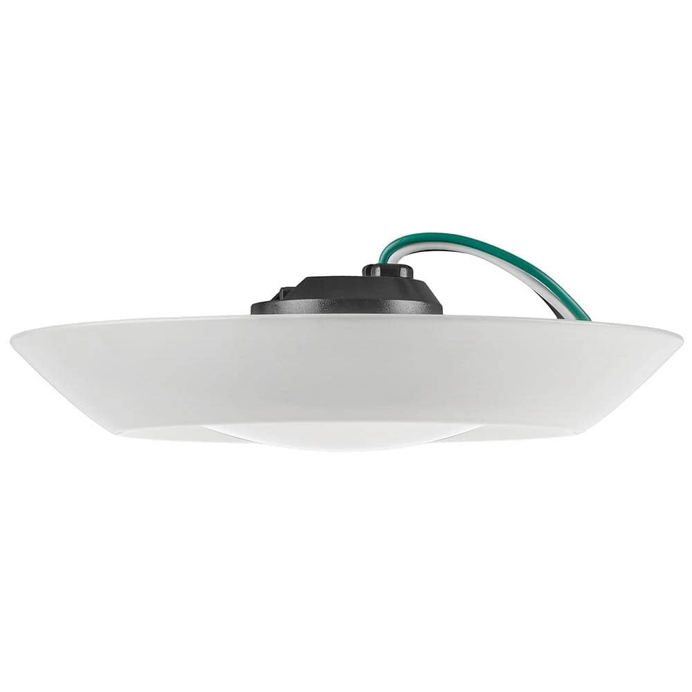 5 in./6 in. 20-Watt 3000K Soft White Integrated LED Recessed Trim Disk Light 1500 Lumen Mount into Recessed Can or J-Box by ETi 5 5 in./6 in. 20-Watt 3000K Soft White Integrated LED Recessed Trim Disk Light 1500 Lumen Mount into Recessed Can or J-Box by ETi - Image 5