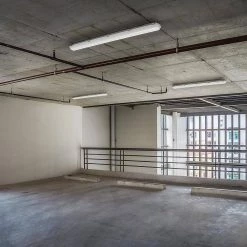 Vapor Tight 4 ft. High Output 5400 Lumens Integrated LED White Wraparound Light 5000K Dimmable Water Tight (4-Pack) by ETi -ETi Sales eti wraparound lights 54465161 4pk 4f 1000