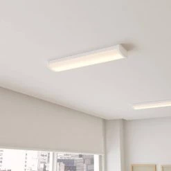 2 ft. 1800 Lumens 20-Watt Integrated LED Dimmable White Wraparound Light Multi-Volt 4000K Bright White ENERGY STAR by ETi -ETi Sales eti wraparound lights 54655441 a0 1000