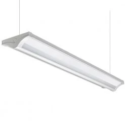 4 ft. 5000 Lumens Commercial Integrated LED White Direct Indirect Wraparound Light with Uplight Feature 4000K by ETi