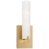 Tube 1-Light Honey Gold Integrated LED Sconce by George Kovacs