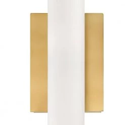 Tube 100-Watt Equivalence Honey Gold Integrated LED Bath Vanity Light Bar by George Kovacs 5 Tube 100-Watt Equivalence Honey Gold Integrated LED Bath Vanity Light Bar by George Kovacs -ETi Sales honey gold george kovacs vanity lighting p5044 248 l 4f 1000