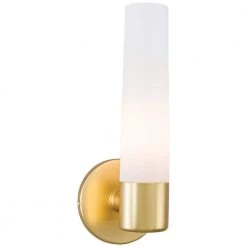 Saber 1-Light Honey Gold Wall Sconce by George Kovacs