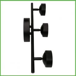 20 in. 3-Light Matte Black Adjustable Color Temperature and Heads Integrated LED Fixed Track Lighting Kit by ETi 12 20 in. 3-Light Matte Black Adjustable Color Temperature and Heads Integrated LED Fixed Track Lighting Kit by ETi -ETi Sales matte black eti track lighting kits 534011020 40 1000