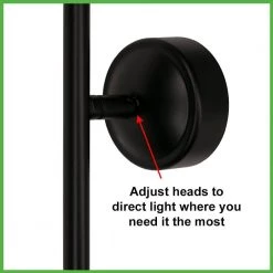 20 in. 3-Light Matte Black Adjustable Color Temperature and Heads Integrated LED Fixed Track Lighting Kit (4-Pack) by ETi -ETi Sales matte black eti track lighting kits 534011020 4pk a0 1000