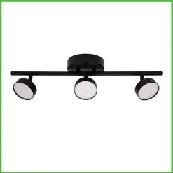 20 in. 3-Light Matte Black Adjustable Color Temperature and Heads Integrated LED Fixed Track Lighting Kit by ETi 16 20 in. 3-Light Matte Black Adjustable Color Temperature and Heads Integrated LED Fixed Track Lighting Kit by ETi -ETi Sales matte black eti track lighting kits 534011020 c3 1000