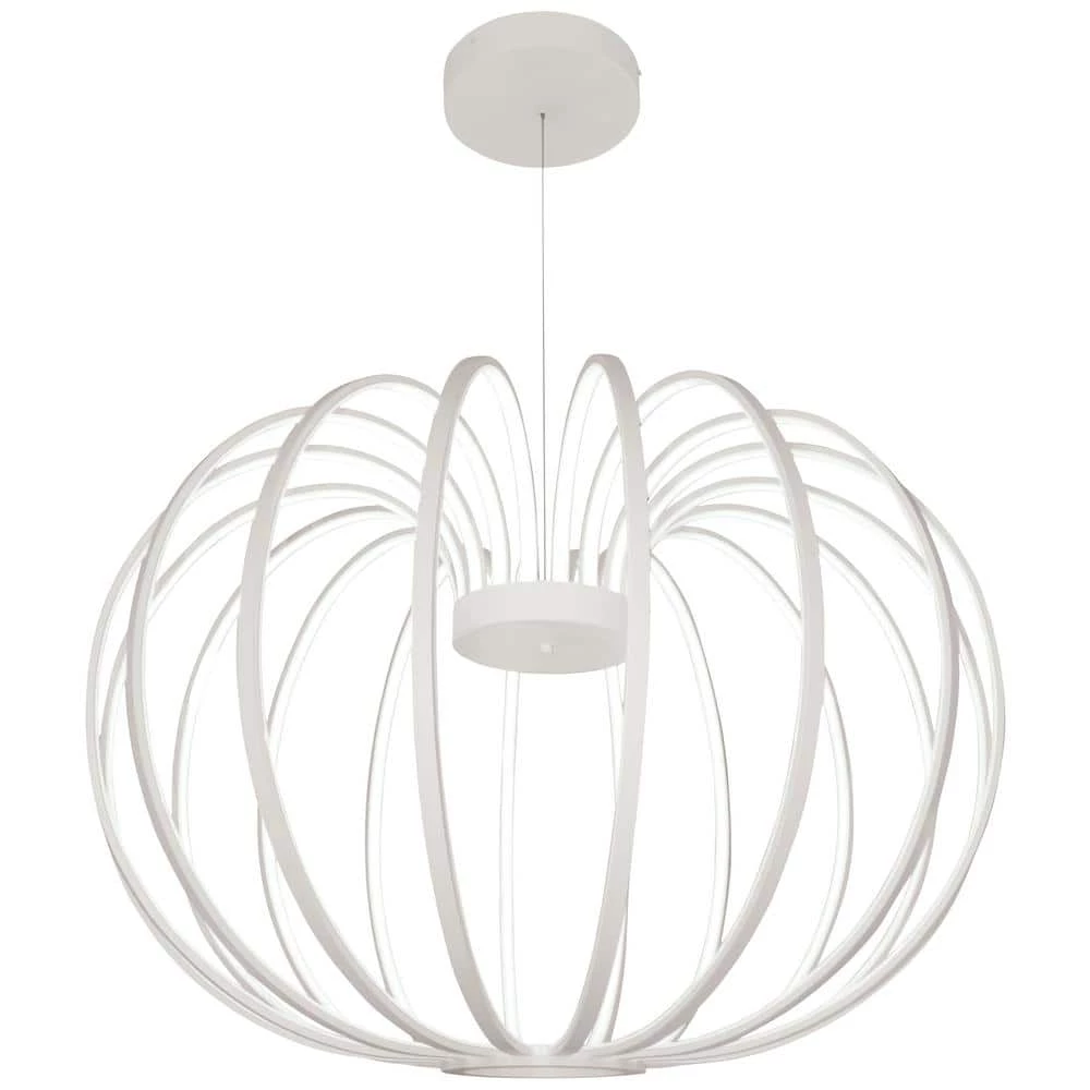 Snow Sprite 150-Watt Equivalence Integrated LED Matte White Pendant by George Kovacs 1 Snow Sprite 150-Watt Equivalence Integrated LED Matte White Pendant by George Kovacs