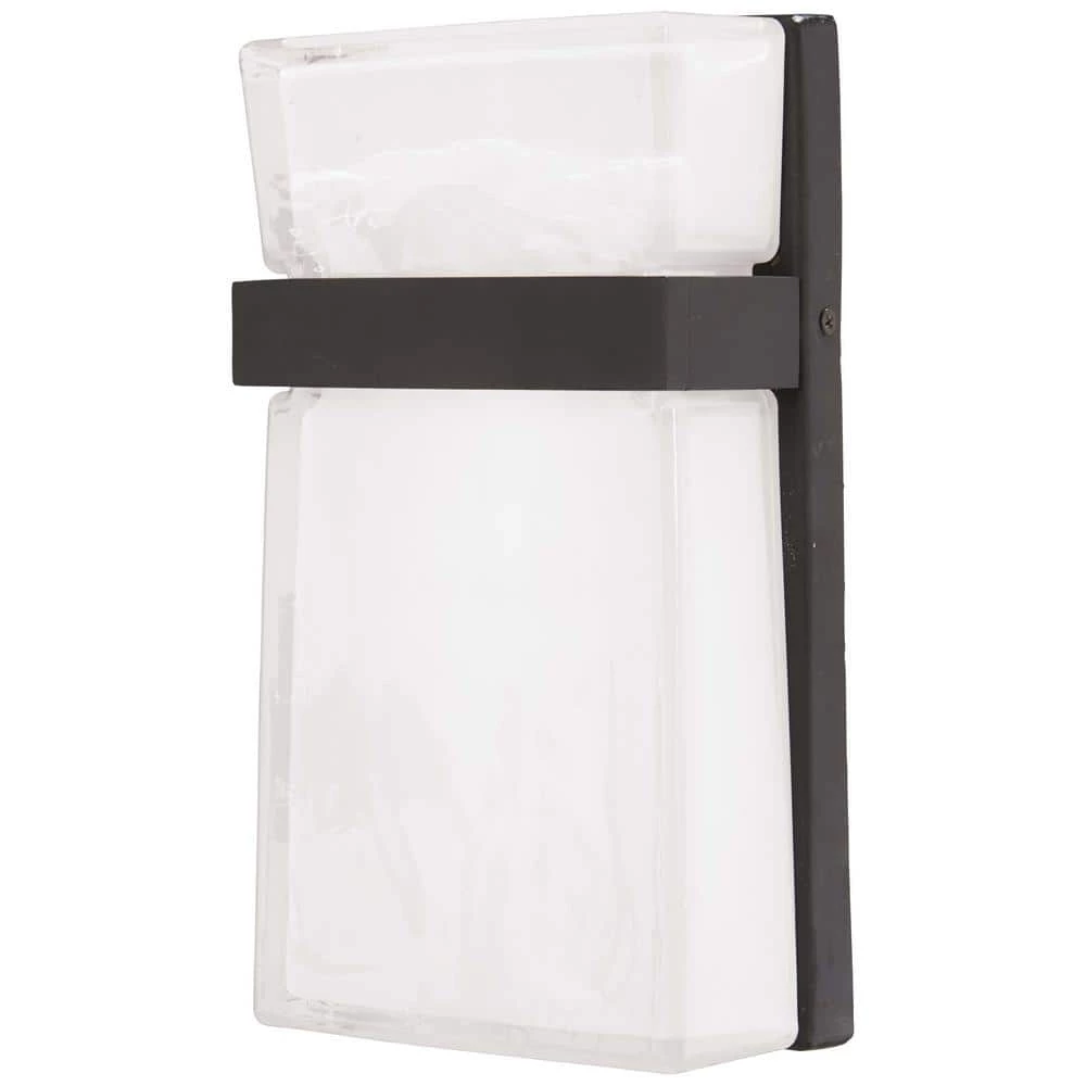 Belted 1-Light Pebble Bronze Integrated LED Outdoor Wall Mount Sconce by George Kovacs 1 Belted 1-Light Pebble Bronze Integrated LED Outdoor Wall Mount Sconce by George Kovacs