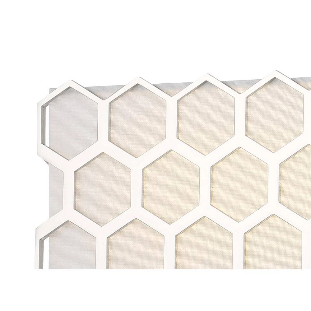 Missing Link 24.875 in. 1 Light Polished Nickel LED Vanity Light with Fine White Linen Shade by George Kovacs 3 Missing Link 24.875 in. 1 Light Polished Nickel LED Vanity Light with Fine White Linen Shade by George Kovacs - Image 3