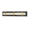 Midnight Gold 27.375 in. Sand Coal LED Vanity Light Bar with Honey Gold Highlights by George Kovacs