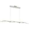 Tidalist 1-Light Integrated LED Silver Pendant Light by George Kovacs