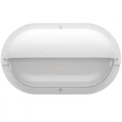 Shorebreaker 10 in. White Half Guard Accessory for Oval Outdoor Bulkhead Light Models 50402111 and 50404111 by ETi 7 Shorebreaker 10 in. White Half Guard Accessory for Oval Outdoor Bulkhead Light Models 50402111 and 50404111 by ETi -ETi Sales white eti bulkhead lights 90600508 40 1000