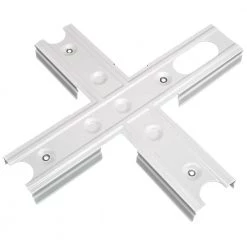 Cross Shape Linking Bracket to Mount Only with 4 ft. Commercial Strip Light - Store SKU# 1004330413 and 1004299517 by ETi