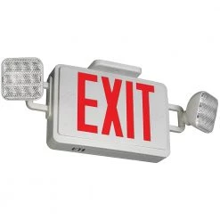 60-Watt Equivalent Integrated LED White Emergency Light / Exit Sign Combo Direct Wire with Battery Backup 6500K by ETi 9 60-Watt Equivalent Integrated LED White Emergency Light / Exit Sign Combo Direct Wire with Battery Backup 6500K by ETi -ETi Sales white eti emergency exit lights 55502101 a0 1000