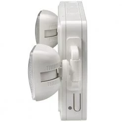 60-Watt Equivalent Integrated LED White with Green Letters Emergency Light Exit Sign Combo Battery Backup (6-Pack) by ETi -ETi Sales white eti emergency exit lights 55502102 6pk c3 1000