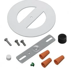 2-Head Dusk to Dawn White Outdoor Integrated LED Security Flood Light 1200 Lumens 4000K Bright White by ETi -ETi Sales white eti flood lights 51401144 66 1000