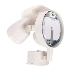 3-Head White Motion Activated Outdoor Integrated LED Flood Light Security Light 1800 to 3600 Lumen Boost 3 CCT by ETi -ETi Sales white eti flood lights 514032120 44 1000