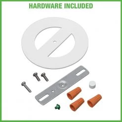 2-Head White Motion Activated Outdoor Integrated LED Security Flood Light 1200 to 2400 Lumens Boost 3 CCT by ETi -ETi Sales white eti flood lights 51406112 4f 1000