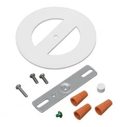 2-Head White Motion Activated Outdoor Integrated LED Security Flood Light 1200 to 2400 Lumens Boost 3 CCT (4-Pack) by ETi -ETi Sales white eti flood lights 51406112 4pk 4f 1000