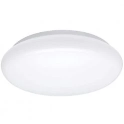 12 in. Round LED Flush Mount Stairway Lighting Bathroom Lighting Hallway 120-277 Volt 1000 Lumens 4000K Bright White by ETi -ETi Sales white eti flush mount lights 54436241 40 1000