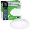 12 in. Step Dimming Motion Sensor Low Profile Color Selectable LED Flush Mount Ceiling Light 1000 Lumens Multi-Volt by ETi