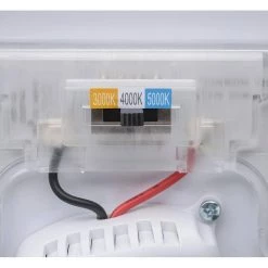 16 in. Step Dimming Motion Sensor Low Profile Color Selectable LED Flush Mount Ceiling Light 1600 Lumens Multi-Volt by ETi 12 16 in. Step Dimming Motion Sensor Low Profile Color Selectable LED Flush Mount Ceiling Light 1600 Lumens Multi-Volt by ETi -ETi Sales white eti flush mount lights 54437511 i a0 1000