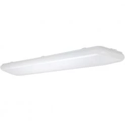 49 in. x 10in Rectangular Light Fixture LED Flush Mount 3000 Lumens Smooth Acrylic Lens Kitchen Light Laundry Room Light by ETi