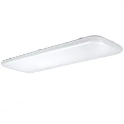 49 in. x 18 in. Rectangular Light Fixture LED Flush Mount High Output 5500 Lumens Smooth Acrylic Lens Kitchen Lighting by ETi