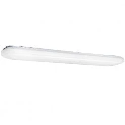 49 in x 10 in Rectangular Light Fixture LED Flush Mount 3000 Lumens Acrylic Lens Kitchen Light Laundry Room Light by ETi -ETi Sales white eti flush mount lights 54647142 4f 1000