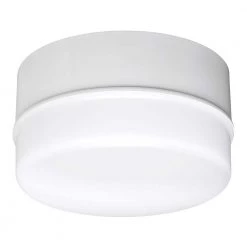 Spin Light 5 in. Closet Basement Utility LED Flush Mount Ceiling Light 600 Lumens 4000K Bright White (5-Pack) by ETi -ETi Sales white eti flush mount lights 54692142 5pk 1f 1000