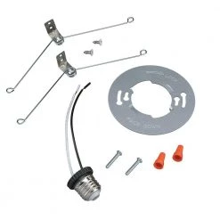 13 in. White Decorative Curved Beveled Edge Selectable CCT LED Flush Mount with Night Light Feature 1350 Lumen (4-Pack) by ETi -ETi Sales white eti flush mount lights 56576111 4pk 1f 1000