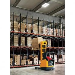 2 ft. 400-Watt Equivalent 138-Watt Integrated LED Dimmable White Linear High Bay Light, 5000K 18000 Lumens (8-Pack) by ETi -ETi Sales white eti high bay lights 50240261 8pk 1d 1000