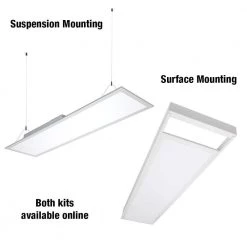 1 ft. x 4 ft. 4375 Lumens Adjustable Color Temperatures Integrated LED Panel Light 120-Volt to 277-Volt by ETi -ETi Sales white eti led panel lights 64214101 44 1000