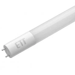 4 ft. 12-Watt Linear LED Light Bulb Tube T8 Power Either End Integral Driver 1800 Lumens 4000K Bright White by ETi -ETi Sales white eti led tube lights 64101141 44 1000