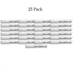12-Watt 4 ft. Bypass Ballast Linear T8 Power Either End Glass LED Tube Light Bulb, 1800 Lumens 5000K 120-277V (25-Pack) by ETi 7 12-Watt 4 ft. Bypass Ballast Linear T8 Power Either End Glass LED Tube Light Bulb, 1800 Lumens 5000K 120-277V (25-Pack) by ETi -ETi Sales white eti led tube lights 64101161 25pk a0 1000
