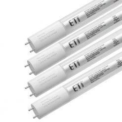 48-Watt 4 ft. Linear LED Tube Light Bulb Retrofit Conversion Kit Replaces 8 ft. T8 T12 Fluorescent Bulb 7200 Lumen 5000K by ETi 15 48-Watt 4 ft. Linear LED Tube Light Bulb Retrofit Conversion Kit Replaces 8 ft. T8 T12 Fluorescent Bulb 7200 Lumen 5000K by ETi -ETi Sales white eti led tube lights 64101162 4f 1000
