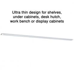 40 in. 64-Watt Equivalent Ultra Slim Magnetic Plug-in Intergrated LED White Strip Light Fixture 5000K 1000 Lumens 17 40 in. 64-Watt Equivalent Ultra Slim Magnetic Plug-in Intergrated LED White Strip Light Fixture 5000K 1000 Lumens -ETi Sales white eti strip light fixtures 535091610 66 1000