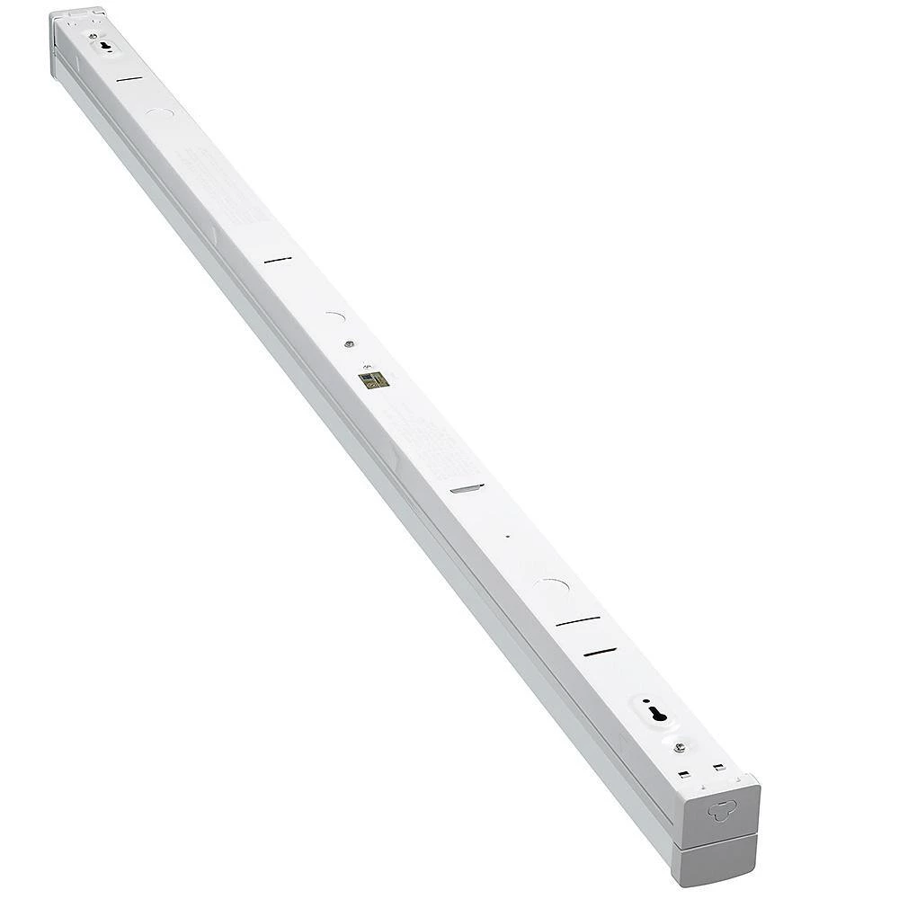 4 ft. 100-Watt Equivalent Integrated LED White Strip Light Fixture 5000K Linkable High Output 5000 Lumens (6-Pack) by ETi 7 4 ft. 100-Watt Equivalent Integrated LED White Strip Light Fixture 5000K Linkable High Output 5000 Lumens (6-Pack) by ETi - Image 7