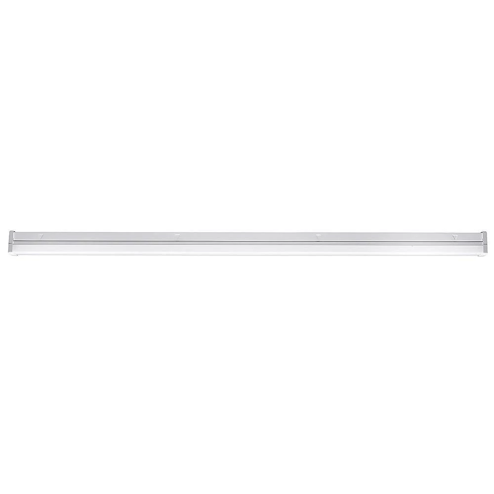 4 ft. 100-Watt Equivalent Integrated LED White Strip Light Fixture 5000K Linkable High Output 5000 Lumens (6-Pack) by ETi 8 4 ft. 100-Watt Equivalent Integrated LED White Strip Light Fixture 5000K Linkable High Output 5000 Lumens (6-Pack) by ETi - Image 8