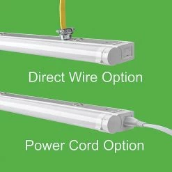 24 in. Linkable LED Beam Adjustable Under Cabinet Strip Light Plug In or Direct Wire 700 Lumens 3000K Dimmable by ETi -ETi Sales white eti under cabinet lights 53504111 40 1000
