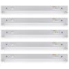 18 in. Kitchen Pantry Laundry LED Under Cabinet Light w/Adjustable Beam, 3 CCT, Grow Mode for Indoor Gardening (5-Pack) by ETi