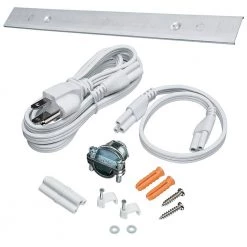 18 in. Kitchen Pantry Laundry LED Under Cabinet Light w/Adjustable Beam, 3 CCT, Grow Mode for Indoor Gardening (5-Pack) by ETi -ETi Sales white eti under cabinet lights 53508101 uc 5pk fa 1000